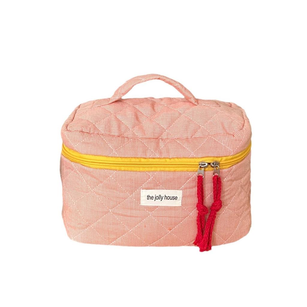 Large Capacity Foldable Coin Purse&toiletry Bag - Lightweight Zipper Multifunctional Storage Bag, Simple Style, Sturdy Zipper Closure