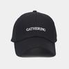Letter Embroidered Baseball Cap Men's Casual Versatile Cap Women's Outdoor Sports Shopping Sun Protection Visor Tide