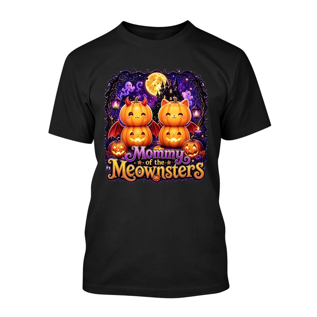 Women's Halloween Print Short Sleeve T-Shirt Casual Neck Tee Top