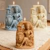 Luxurious African Queen and Lion Silicone Mold: Relief Art Craftsmanship; DIY Scented Candles; Creating a Light Luxury Living Ro