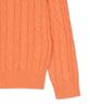 POLO RALPH LAUREN Cable Knit Cotton Sweater - Orange