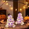 Halloween Silicone Molds 3D 3-layer Silicone Decoration With Top Hat Skull Candles Mold For Baking Candy Gummy Soap Candle Art