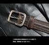 (Tochigi Leather) Tochigi Leather Belt for Men, Genuine Leather, Cowhide, Vegetable-Tanned Leather, Floral Pattern, Made with Tochigi Leather Co.,