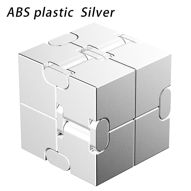 

Magic Cube Stress Relief Toy Infinity Cube Portable Educational Toys Decompress Relax Toys For Children Adults Christmas Gift (As shown-33214)-