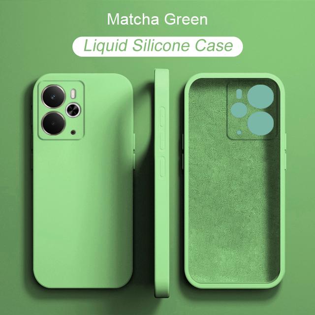 Weiche Flüssigsilikon Handyhülle Stoßfeste Hülle Für Realme 14 5G Realme 14T 5G