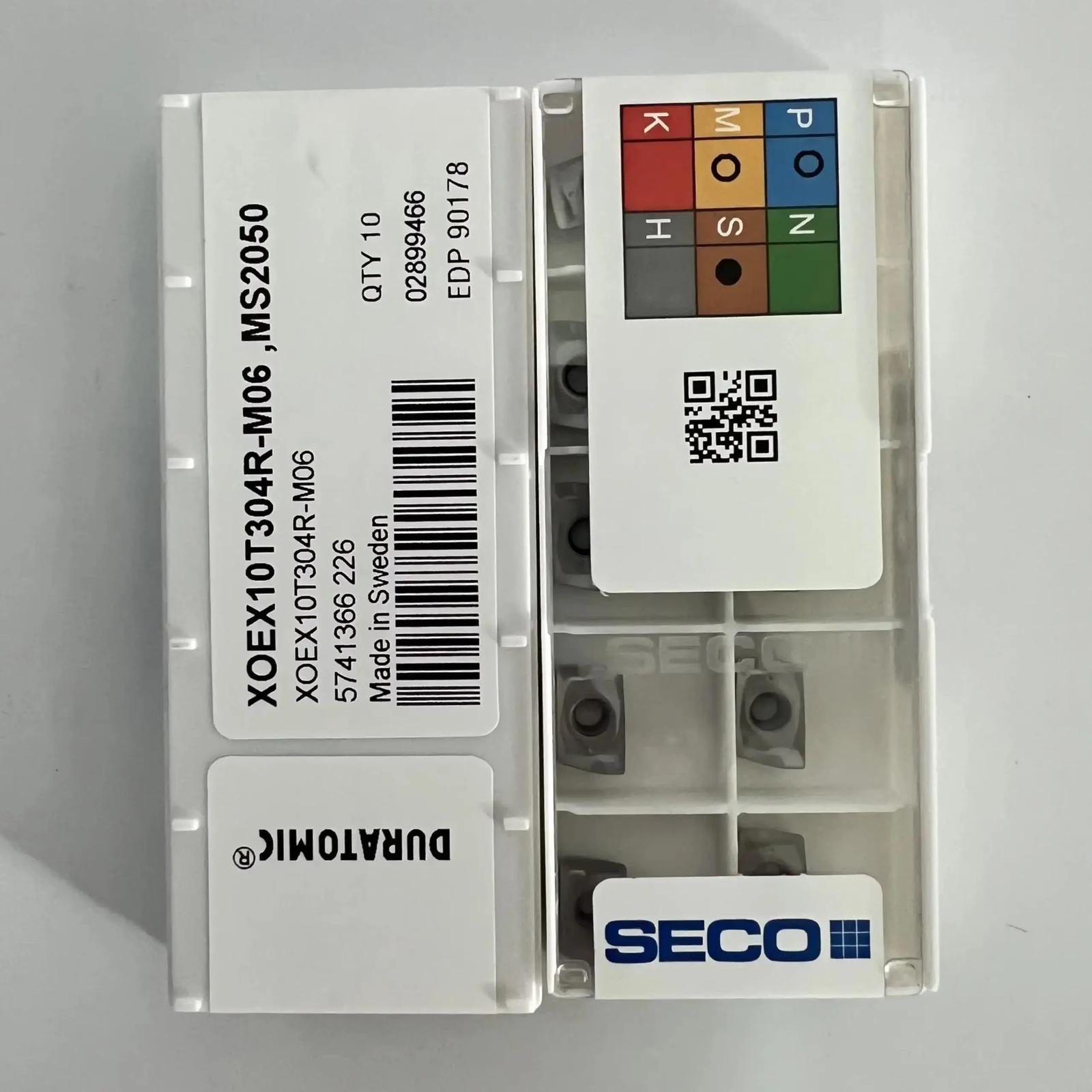 

SECO / XOEX10T304R-M06, MS2050 /Original genuine CNC alloy blade 10 PCS