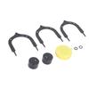 3PCS   Putting Gates Aluminum Alloy 3 Different Size Portable   Putting Arch Practice Training Aid with Storage Bag for Indoor Outdoor