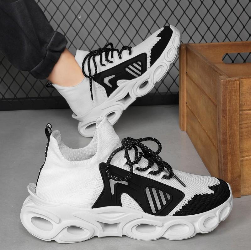 New ModelAutumn Platform Socks Shoes Outdoor Sports Shoes Fashion Casual Single Shoes Mesh Breathable Dad Shoes Men