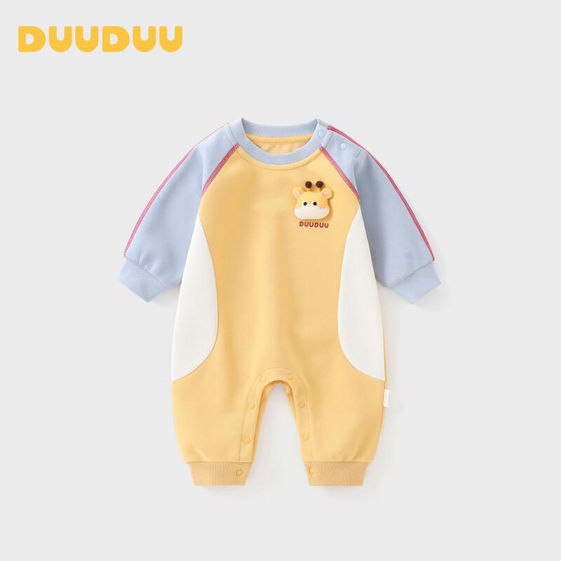 DUUDUU Baby Autumn Cartoon Long-Sleeve Romper
