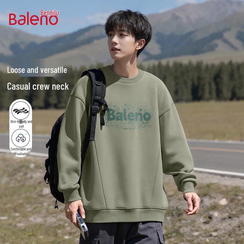 Baleno Men s Heavyweight Letter Graphic Sweatshirt XL