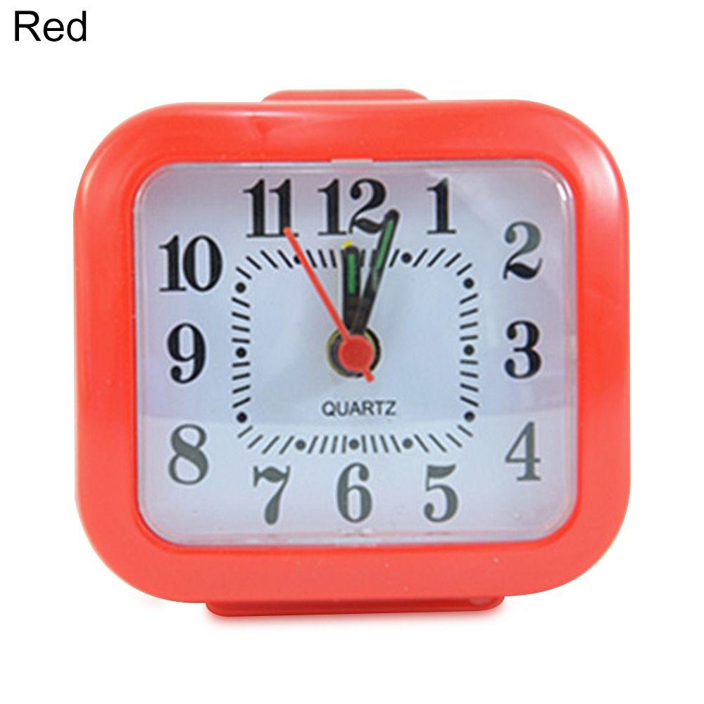 Battery Alarm Clock Small Alarm Clock With Night Light Simple Bedside Creative Clock For Children Personalized Bedroom Clock