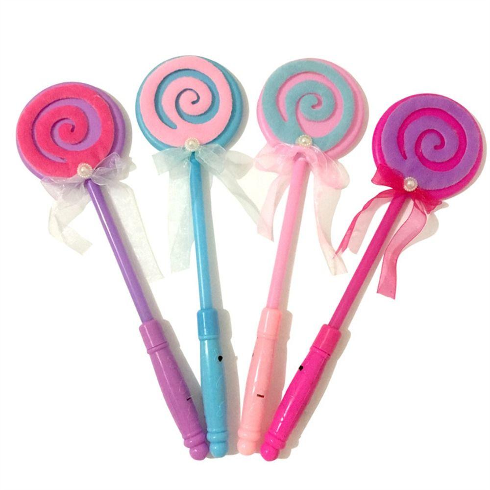 

Игрушки-лампы с подсветкой LED леденец палочка-леденец светящаяся палочка леденец фея палочка вспышка светящаяся палочка Random color