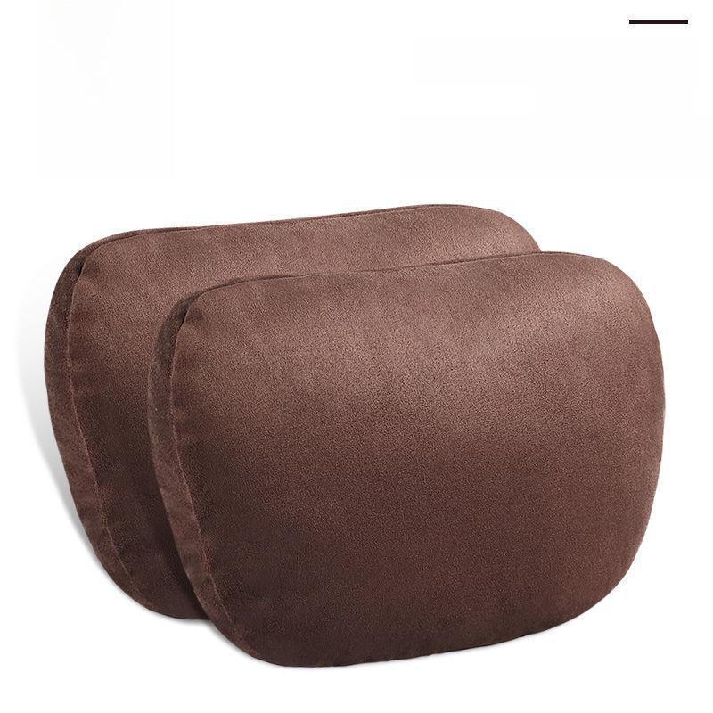 Auto-Kopfstütze, Nackenkissen, Taillenstütze, Sitzrückenpolster aus Wildleder für die Mercedes-Benz S-Klasse, All-in-One-Autokissen.