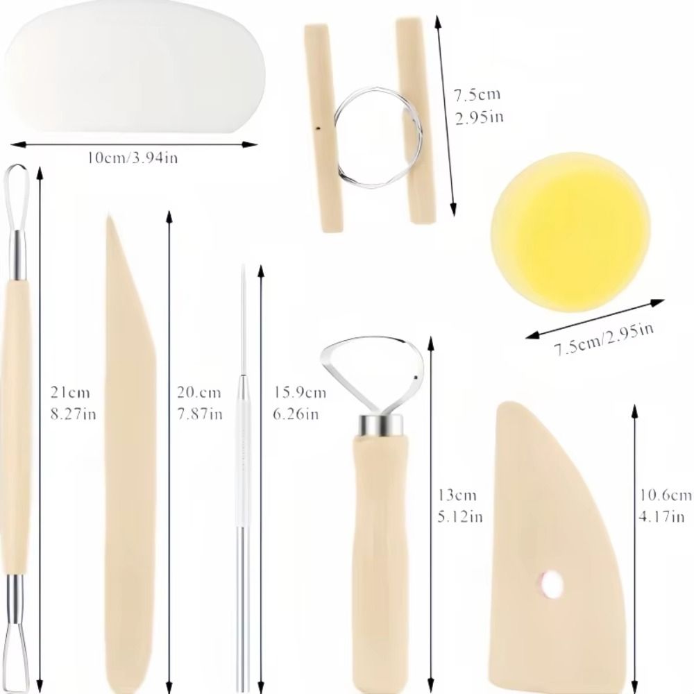 Cutting Thread Ceramic Tools Plastic Polymer Clay Tools Durable Clay Sculpture Tools
