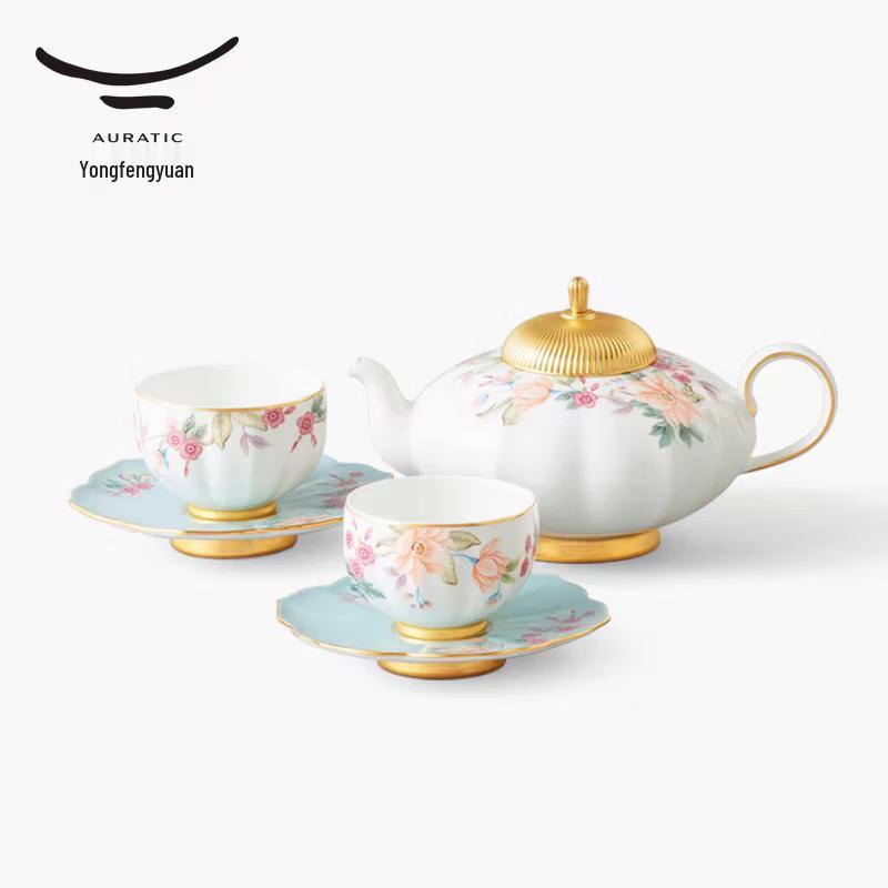 Auratic Celadon Age 6-Piece Ceramic Tea Set