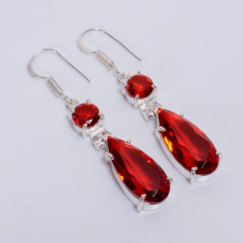 

Handmade Gold-Plated Heart Earrings for Husband with Unique Design 6-8