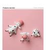 Cute 3D Cartoon Cow Fridge Magnet - Creative Magnetic Sticker Gift
