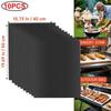 Multifunctional Grill Mat Microwave Oven Mat Household Grill Pan Liner Reusable High Temperature Resistant Baking Accessories