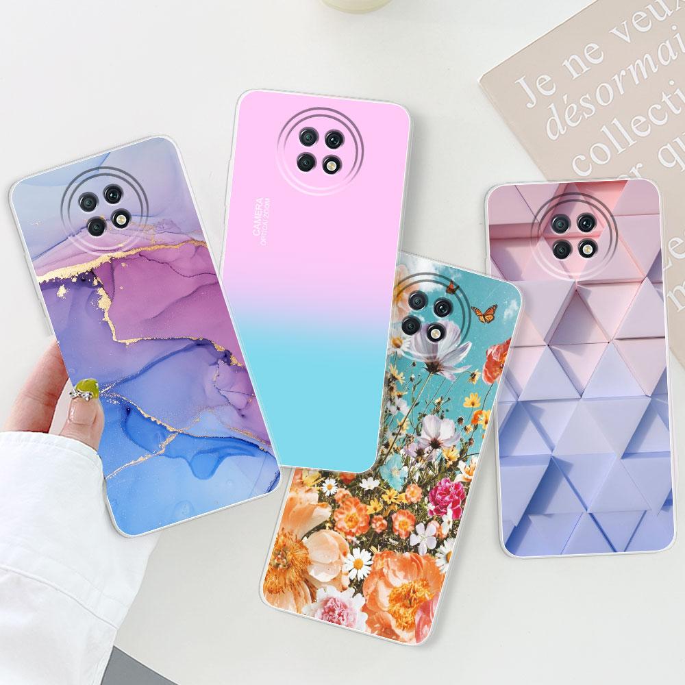 For Xiaomi Redmi Note 9T Case Redmi Note9T Back Cover Girls New Fashion Clear Phone Fundas Soft Silicone Case Redmi Note 9 T 9T