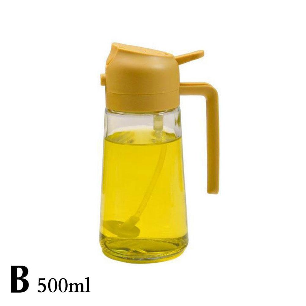 500/600ml Ölsprühflasche Küche Kochen Olivenölspender Für Küche BBQ Camping Olivenölzerstäuber Kochen