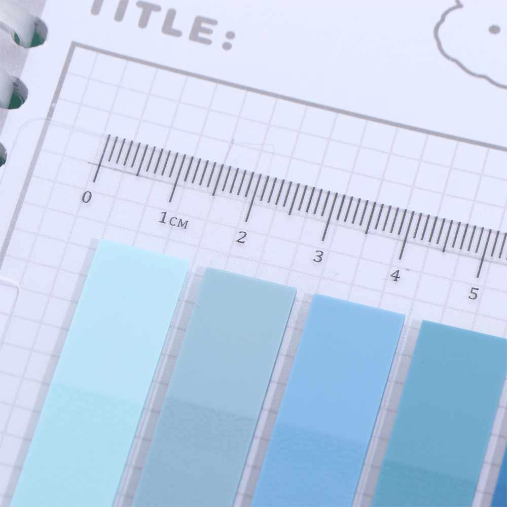 Multi Color Index Tabs Set Waterproof Page Marker Tabs Annotation Tabs Label Stickers Stationary