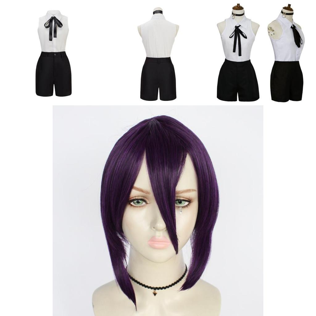 Stupendo Costume Cosplay di Reze da Chainsaw Man con Lavorazione Raffinata per Donna