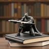 3D Printed Batman Pen Holder, Unique Desk Organizer for Office & Home, Cool Desktop Decoration & Fun Stationery Gift for Batman Fans