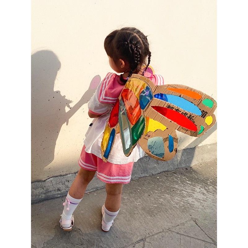 Colored Cellophane Craft Film for Children's Projects - A4 Transparent Soft Paper for Light Transmission, Shadows, and Lanterns