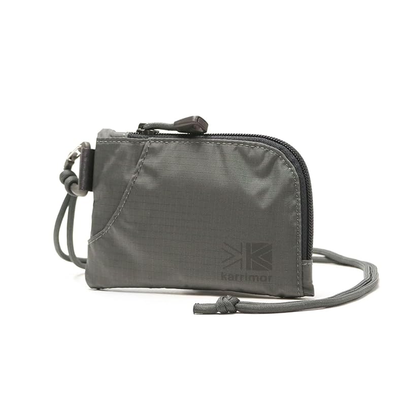 

[Karimar] neck wallet TC team purse Charcoal