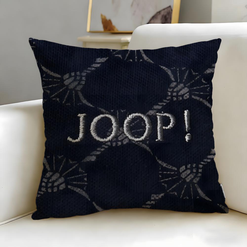 classic luxury brand Joop Cushion Cover Soft & Easy-Wash Pillow Case – Versatile for Couch, Bed, Travel and Office