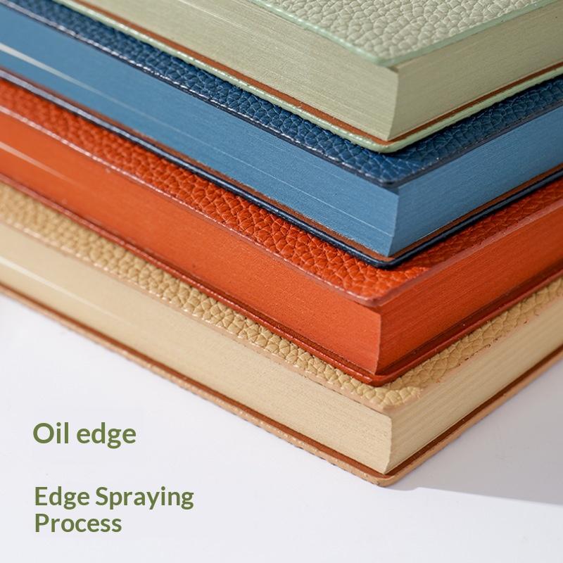 Factory  A5 Simple Soft Imitation Leather Notepad Customizable Promotional Gift School Mini Journal Pocket Meeting