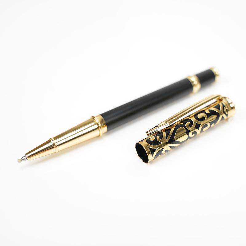 Business Signature Pen 0.5mm Metal Ballpoint Pen Daily Writing Pen Student Office Stationery
