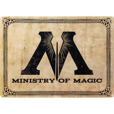 Harry Potter A3 Blechschild (Ministeriumsmagie)
