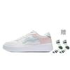 Li Ning Floating Boat Skateboard Shoes Women's Low top Mist White/Light Pink AGCS420-4