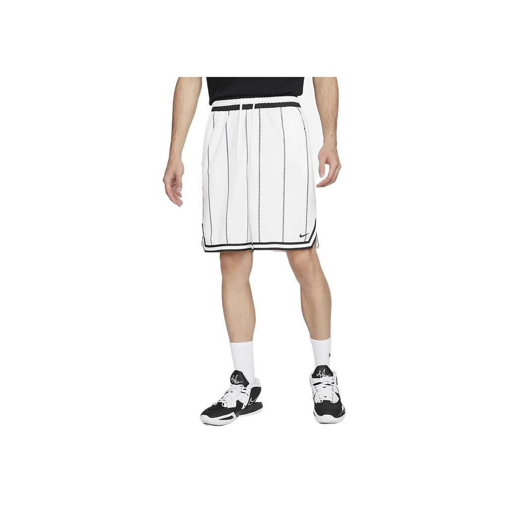Nike Dri-FIT DNA Solid Stripe Drawstring Logo Print Loose Casual Comfortable Basketball Shorts Men shorts Mountain-White DQ6088-121