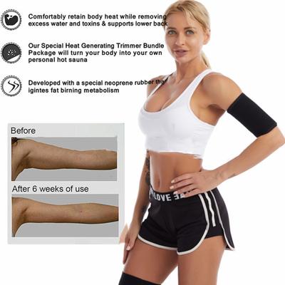 1 Pair Arm Trimmer Unisex High Elasticity Neoprene Weight Loss Sweat Arm Slimmer