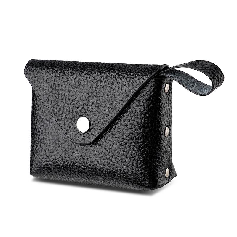 2023 Women's Mini Cowhide Coin Purse Snap Wallet