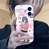 Angel Tsundere Girl Anime Cute Clear Silicone Soft TPU Phone Case For Iphone 17 16 15 14 Plus 13 12 Mini 11 Pro Max Shell Capa