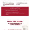 KSECRET SEOUL 1988 Sérum : Retinální lipozom 2% + černý ženšen