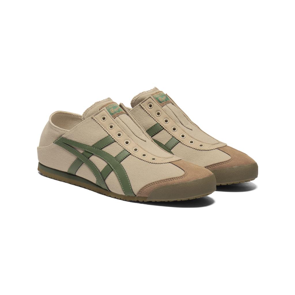 Onitsuka Tiger Mexico 66 Paraty Fabric Classic Trendy Comfortable Lifestyle Casual Shoes Unisex sneaker Beige 1183A437-253