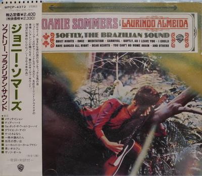 CD JOANIE SOMMERS - Softly, The Brazilian Sound WPCP4372 Warner Bros. 1991 Japan Jazz Used