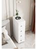 Wide Gap Drawer-Style Cabinet: Kitchen/Bathroom Narrow Storage Shelf Box (15/18/25 Width).