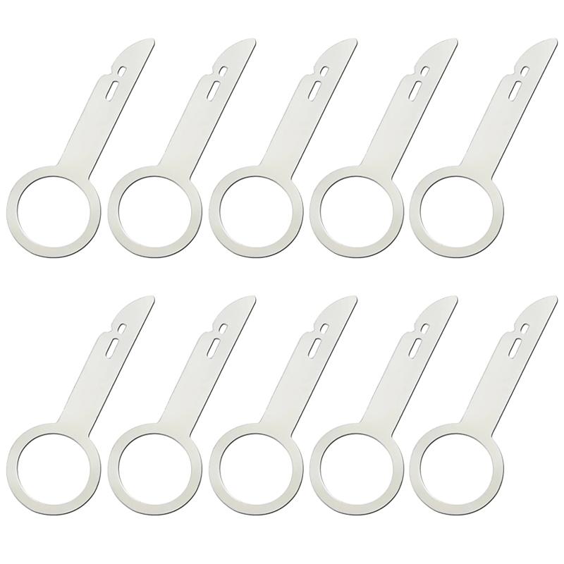 

10/50Pcs Car Radio Stereo Key Release Head Practical Radio Removal Tool Stereo Release Removal Install Tool Car Repair Tools