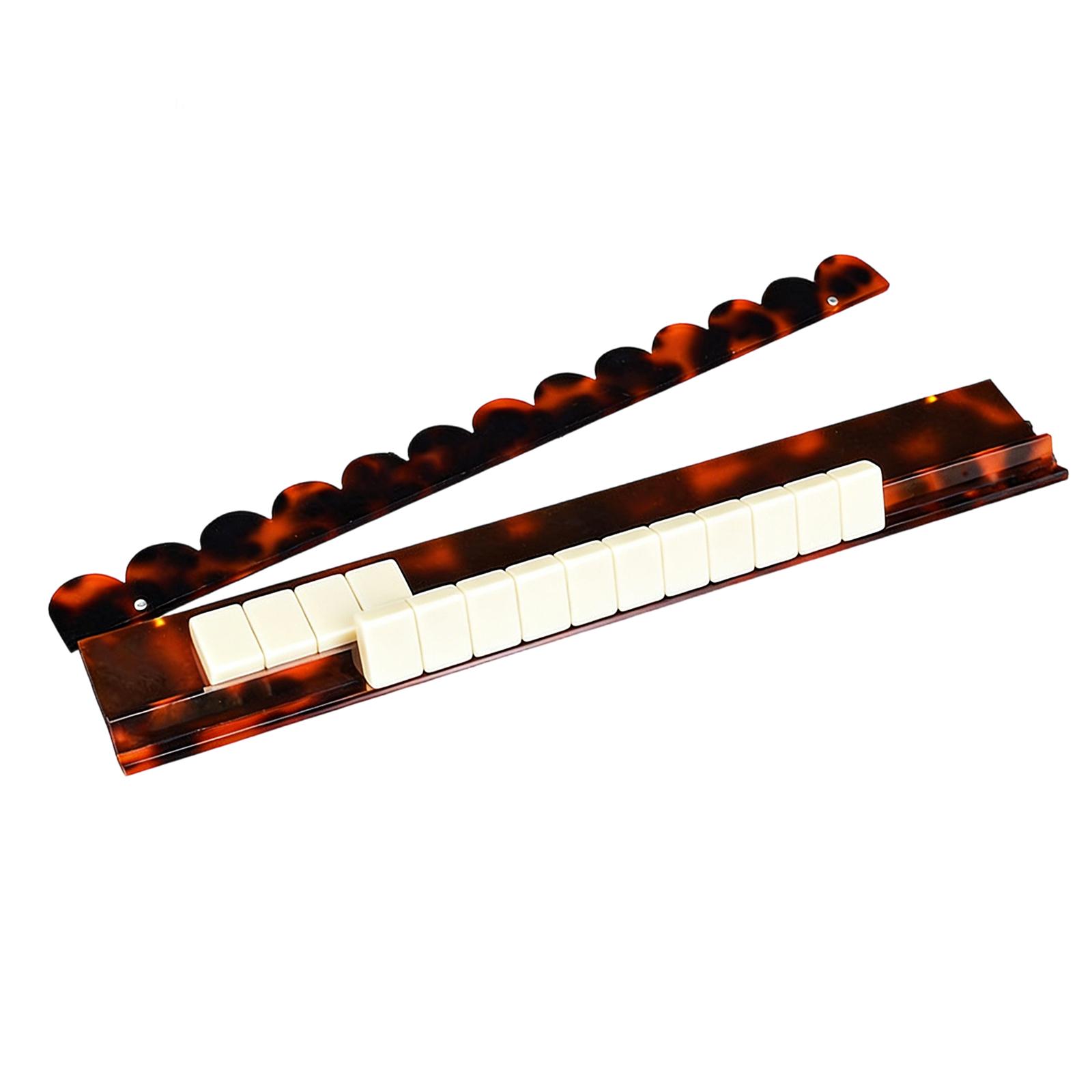 Tortoiseshell Mahjong Stand, Tortoiseshell Acrylic Mahjong Stand Set, Tortoiseshell Mahjong Stand