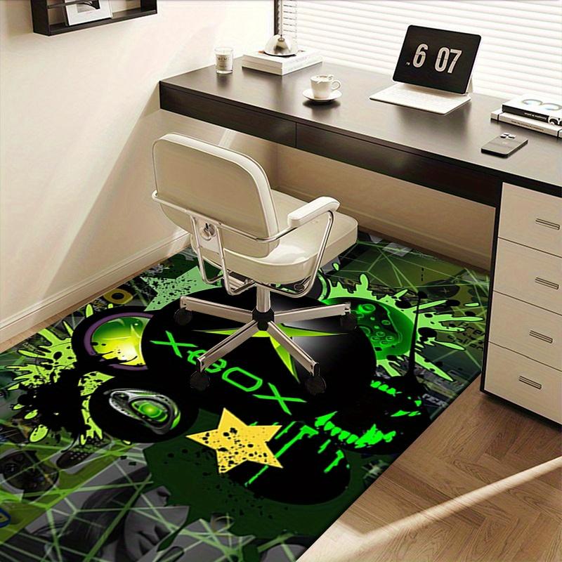 1pc Xbox, Gaming, Neon Office Carpet Soft Polyester Entrance Carpet Washable Non Slip Machine Washab