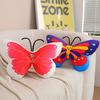 Soft Butterfly Pillow Plush Toy Doll Color Butterfly Doll Girl Accompanying Soothing Ragdoll Doll