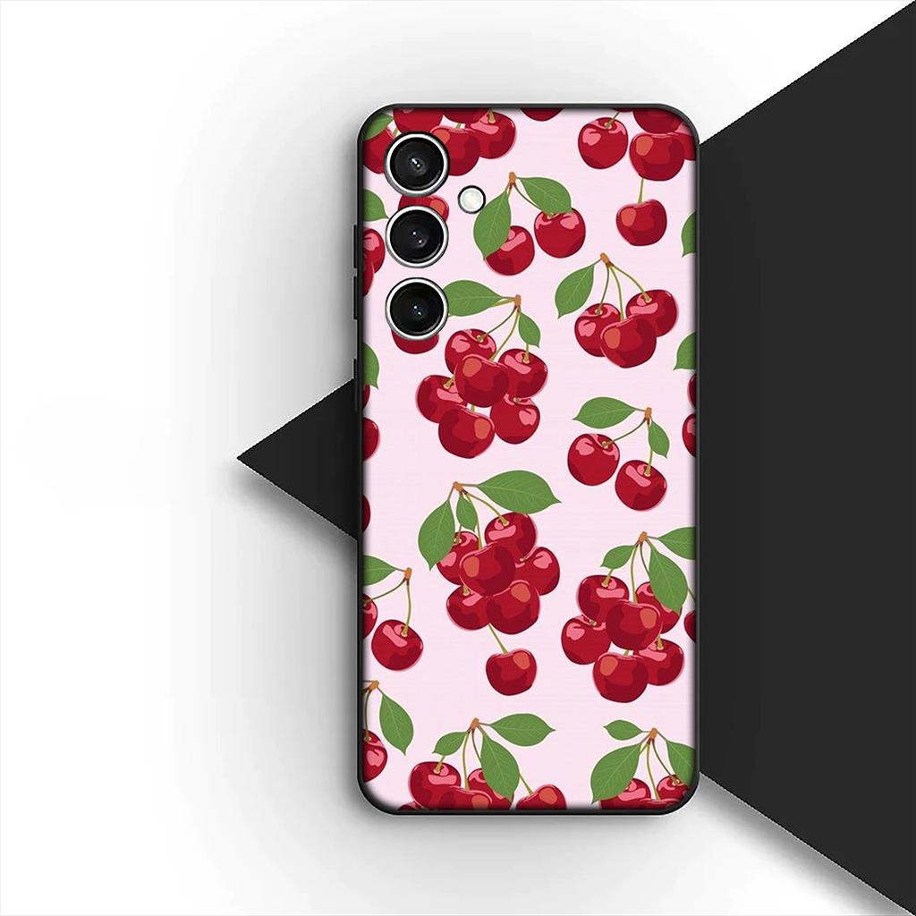 Cover for Xiaomi Poco C75 C65 C85 X7 X6 M8 F7 F8 Ultra F6 Pro Casing Phone Case Cherry Fruit Summer Strawberry Cherries