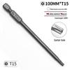 S2 Torx T5-T40 & Phillips Screwdriver Bit Set with Holes - Electric Compatible