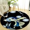 1pc Coraline (5) Design Printed Area Round Carpet for Bedroom Living Room Home Decor Rugs Mat Non Slip Mat Rug for Bedside
