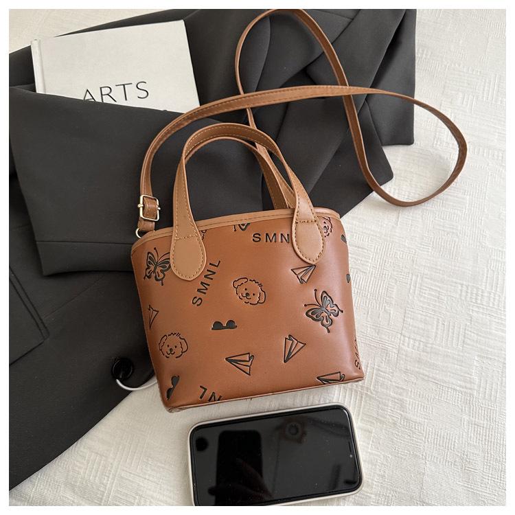 Minimalist Women's Western-Style Bucket Bag - 2025 Summer Crossbody